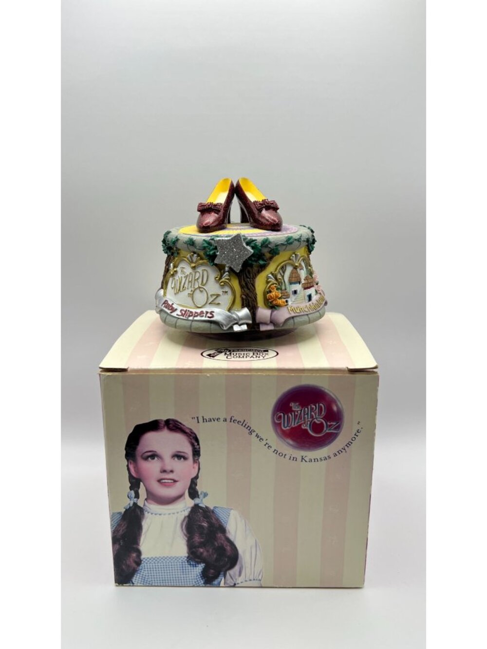The Wizard Of Oz Ruby Slippers Musical Figurine By San Francisco Music Box Compa